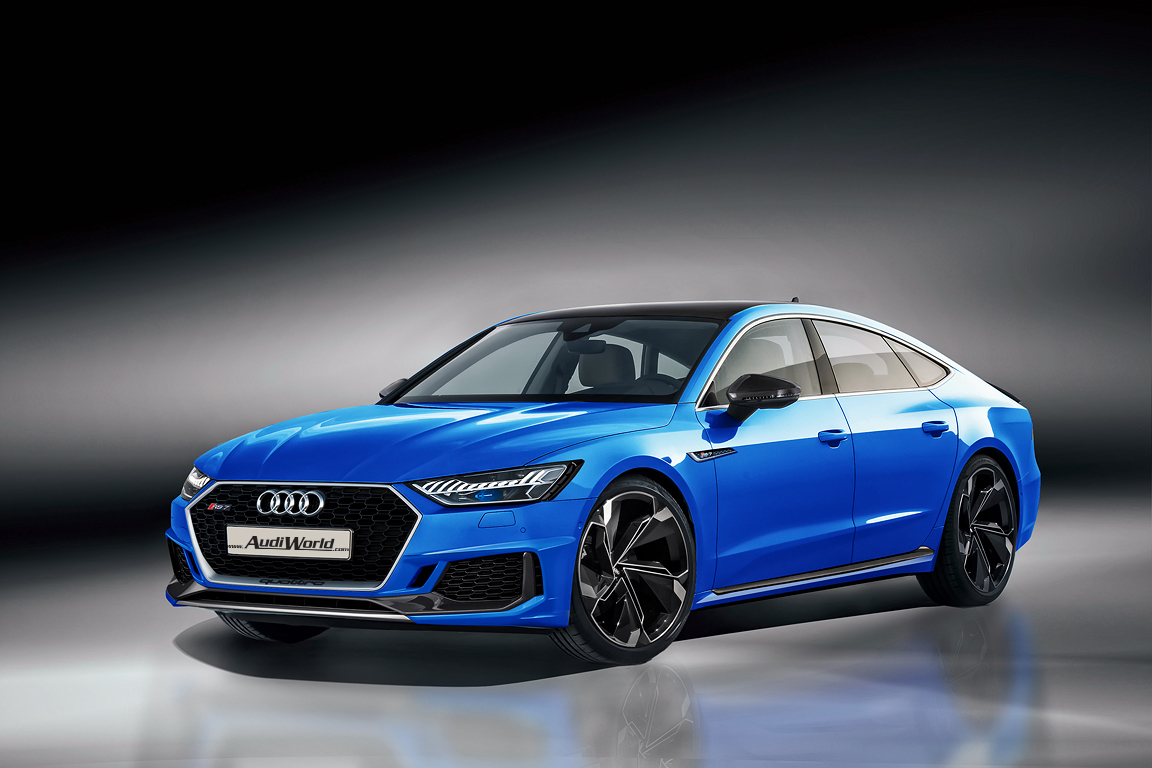 AudiWorld rendering – Upcoming RS 7"