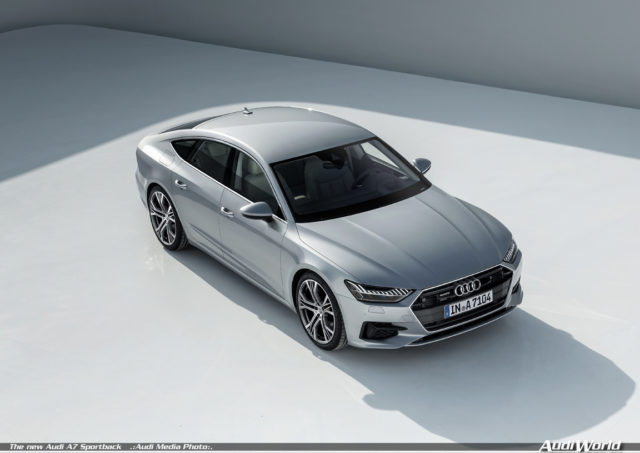 Progressive design and innovative technology; the all-new 2019 Audi A7 makes US debut at NAIAS