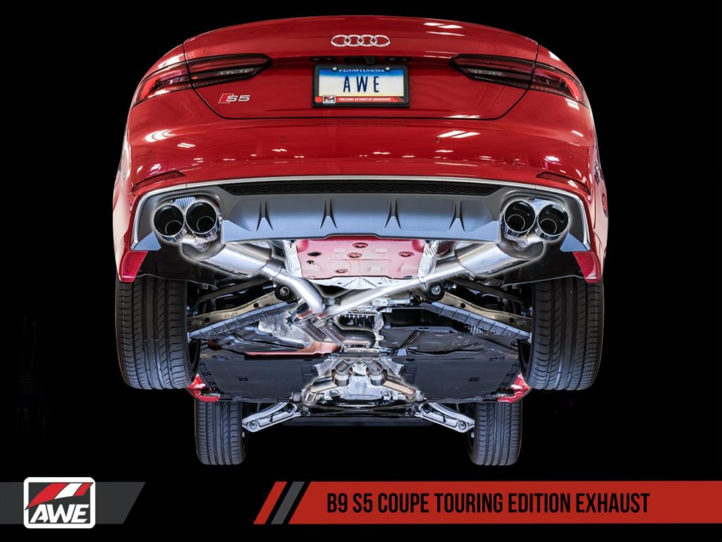 AWE RELEASES NEW EXHAUST SUITE FOR THE AUDI B9 S5 COUPE
