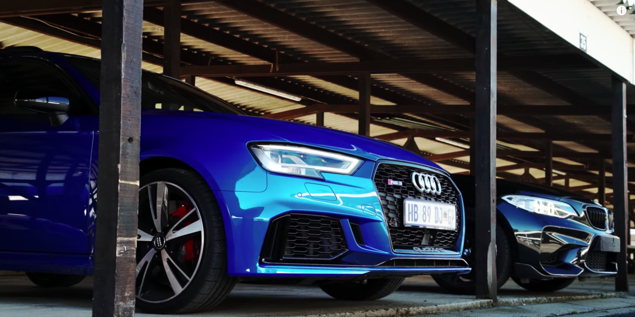 Audi RS3 Takes On The BMW M2 On Track