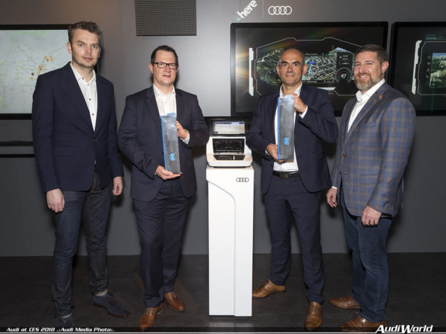 Audi Awarded “Most Innovative Automaker” and “Most Innovative Infotainment System” at 2018 Consumer Electronics Show