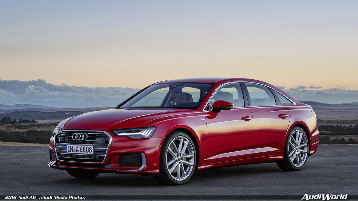 Upgrade in the business class:  the new Audi A6 Sedan