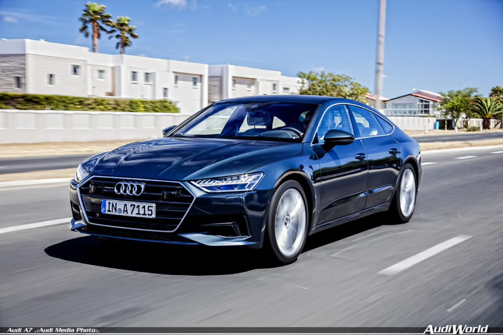 Audi a7 габариты