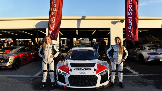 Audi Makes Its R8 LMS GT4 Debut at Daytona With All-Women Team