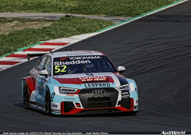 Audi teams ready for WTCR – FIA World Touring Car Cup premiere