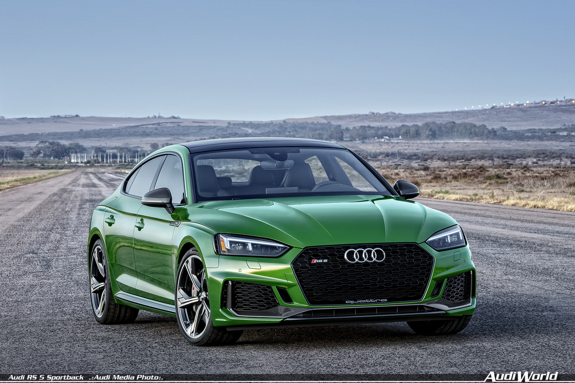Excellent design and optimum performance:  the new Audi RS 5 Sportback