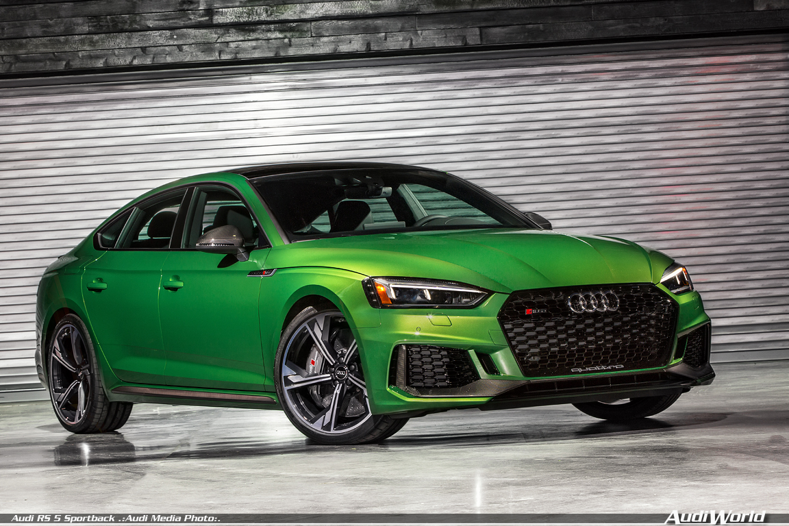 The all-new 2019 Audi RS 5 Sportback makes global debut at New York International Auto Show