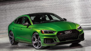 Superior driving performance and emotional design:  The Audi RS 5 Sportback can now be ordered