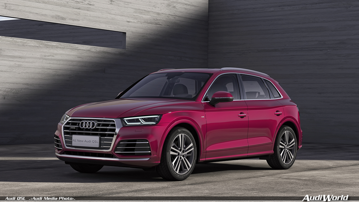 First SUV with a long wheelbase from the four rings:  Audi Q5L at the Beijing Motor Show