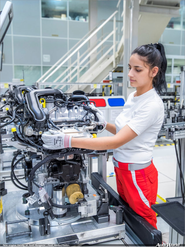 New engine family at Audi Hungaria