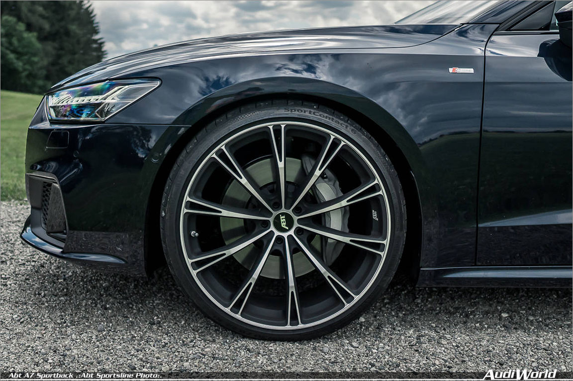 ABT AUDI A7 3.0 TFSI WITH 425 HP AND 22 INCH WHEELS - AudiWorld