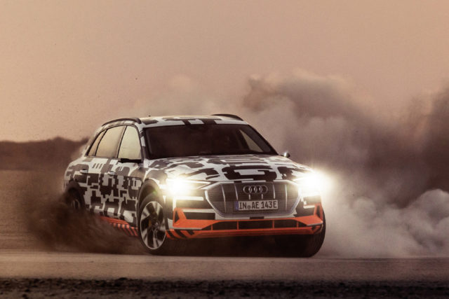 Power play: Audi e-tron prototype with electrifying dynamics