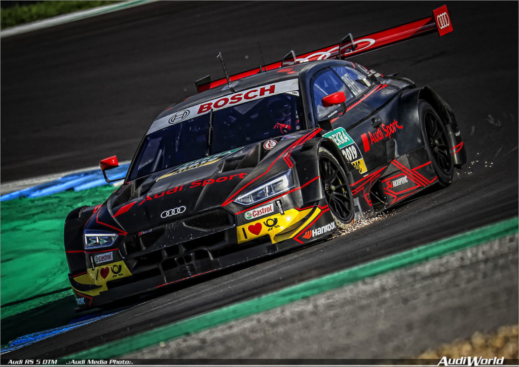 Clearly more power and fantastic sound: Audi drivers enthuse over turbo DTM