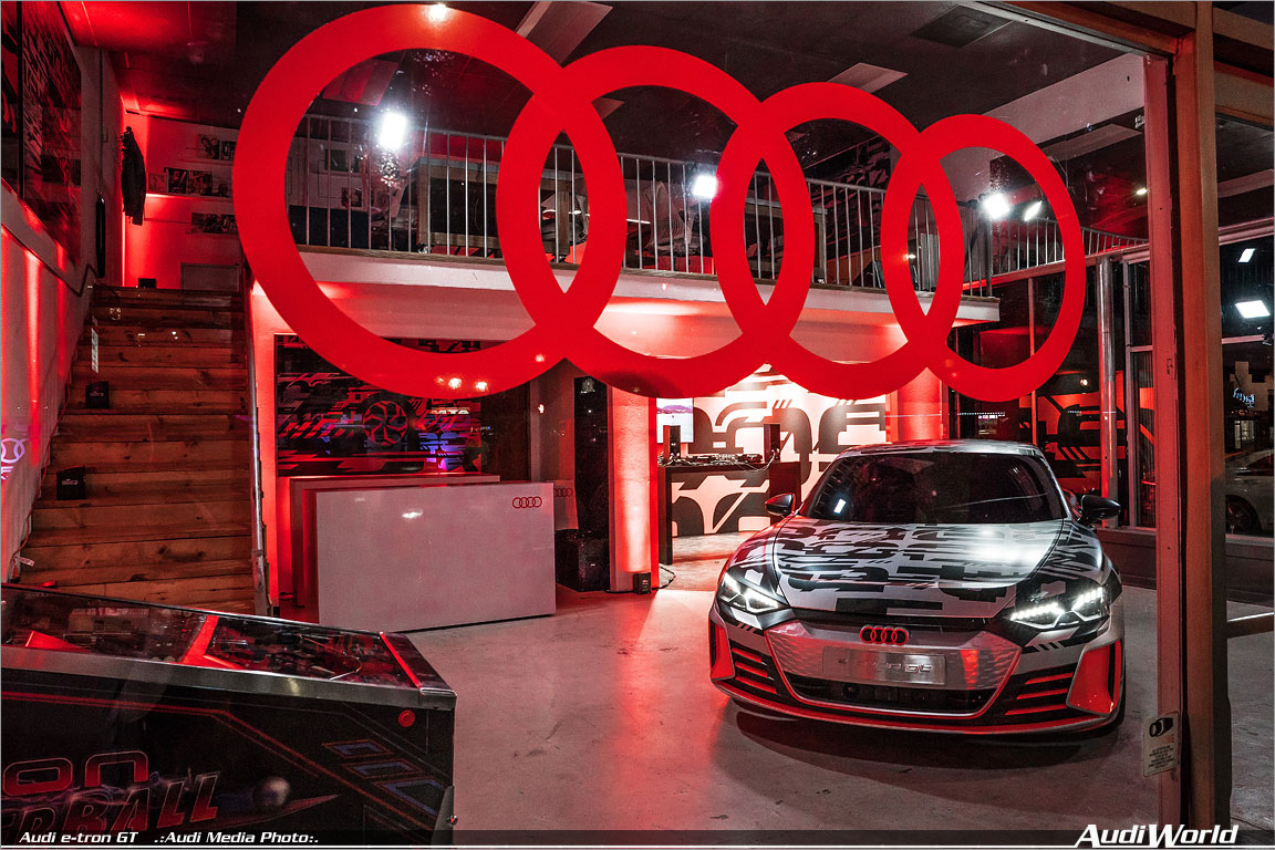 Neuer Star in der Filmmetropole – der Audi e-tron GT concept