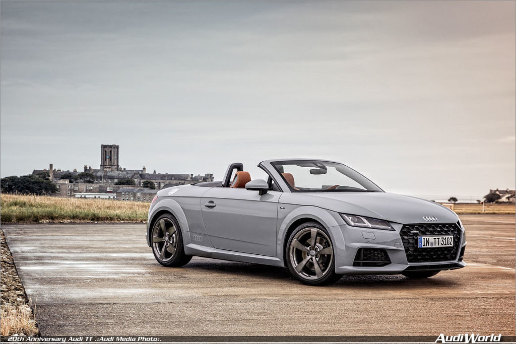 All-new Audi TT 20th Anniversary Edition - on sale now - celebrates design and performance heritage of brand icon