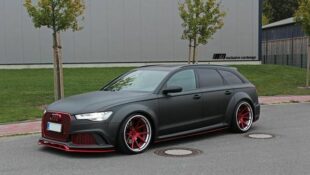 Audi A6 Avant Looks Sinister with New Bodykit and Wheels