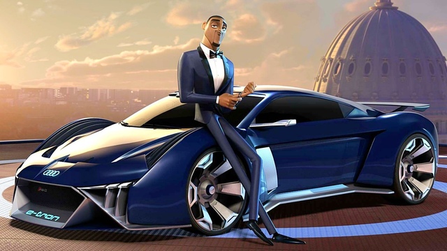 RSQ E-Tron Plays Animated Spy Car In Newest Will Smith Movie