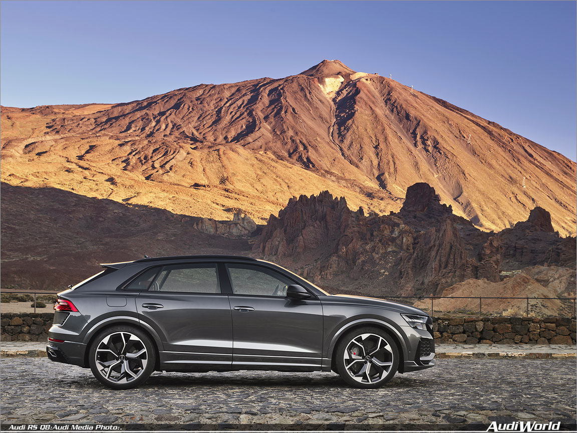 The all-new Audi RS Q8: the beast is a beauty