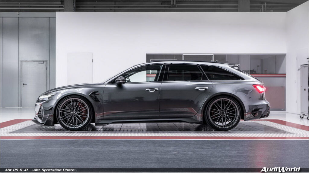 LEGENDARY AUDI RS 6 AVANT TRANSFORMED TO LIMITED EDITION ABT RS6-R