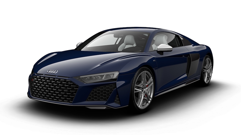 limited edition R8 V10 quattro, Mugello Blue
