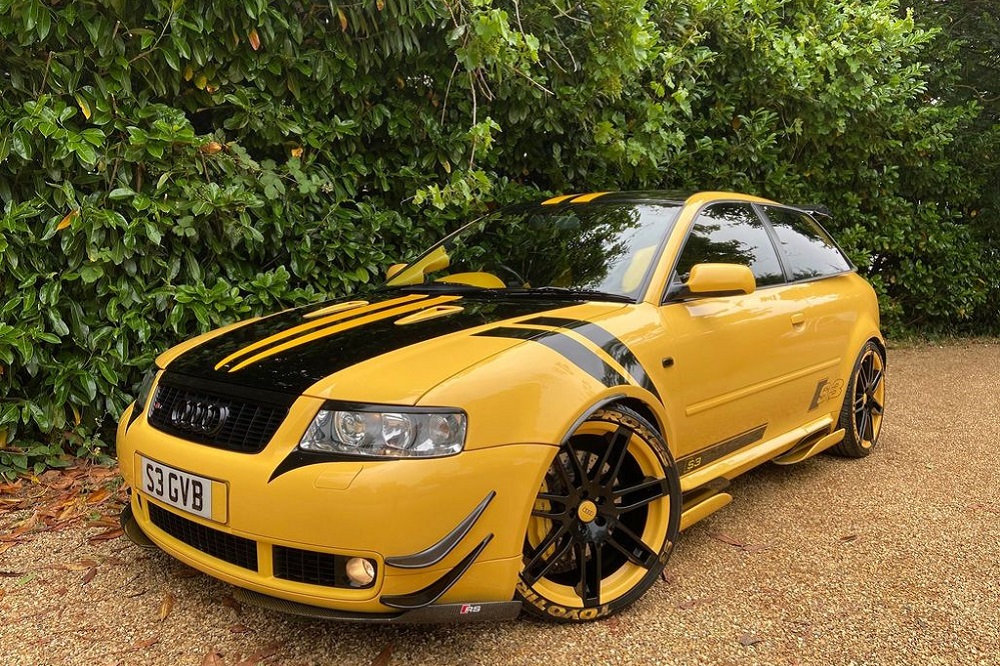 Not For Everyone: Yellow Custom Audi S3 is Over the Top