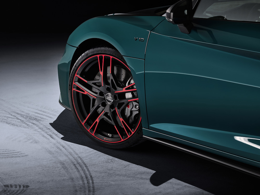 Audi R8 Green Hell Edition wheel