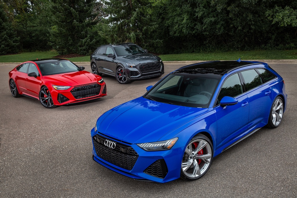 RS Unleashed: 2021 Audi RS 6 Avant, RS 7, & RS Q8 Available Now!