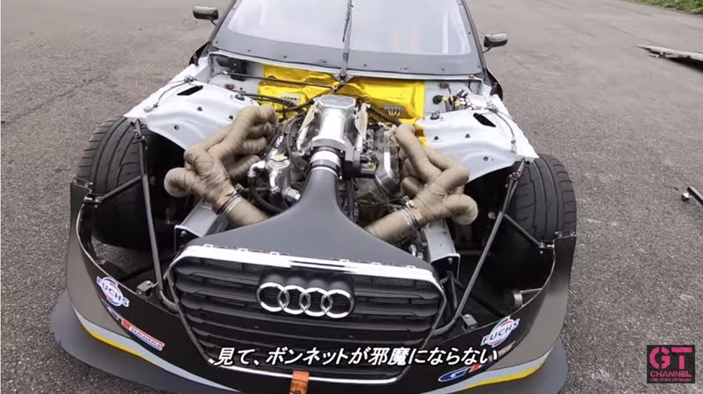 Beware Purists: LSX-Swapped Audi A5 is Wicked Drift Missile