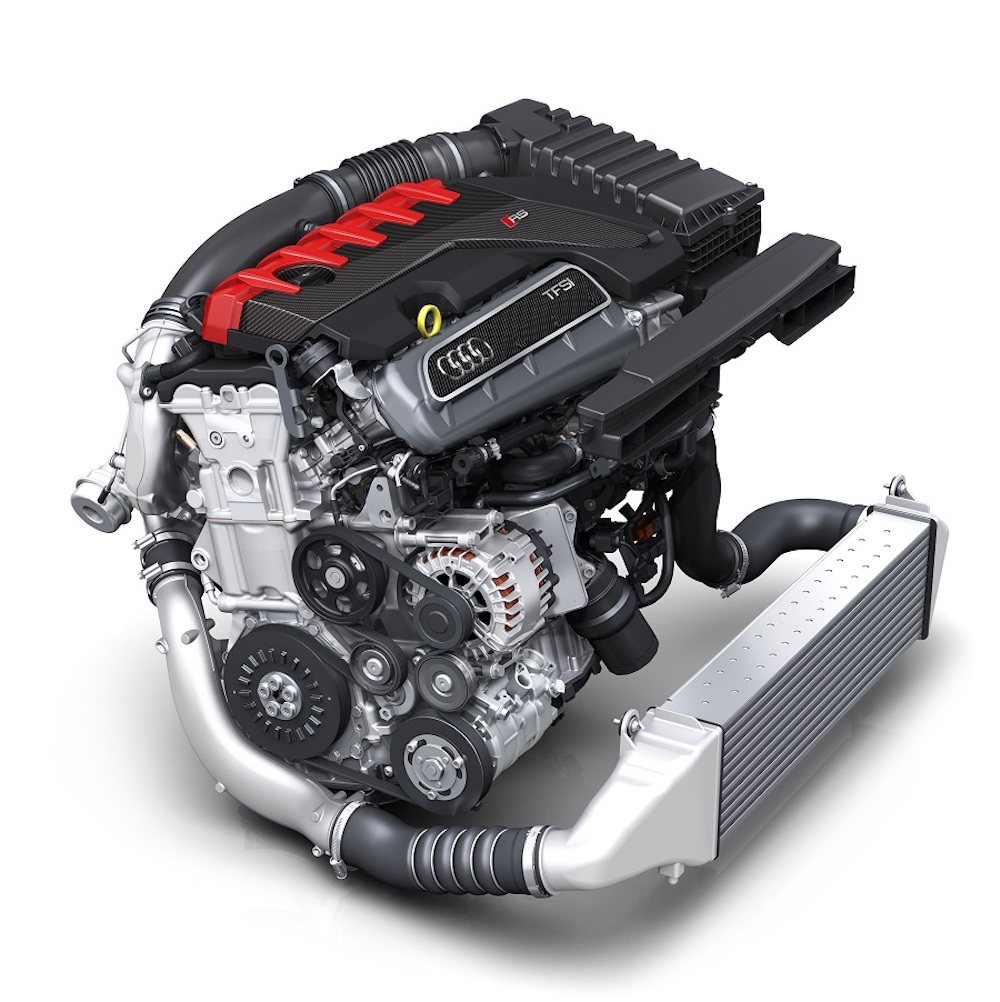 Audi five cylinder RS-engine