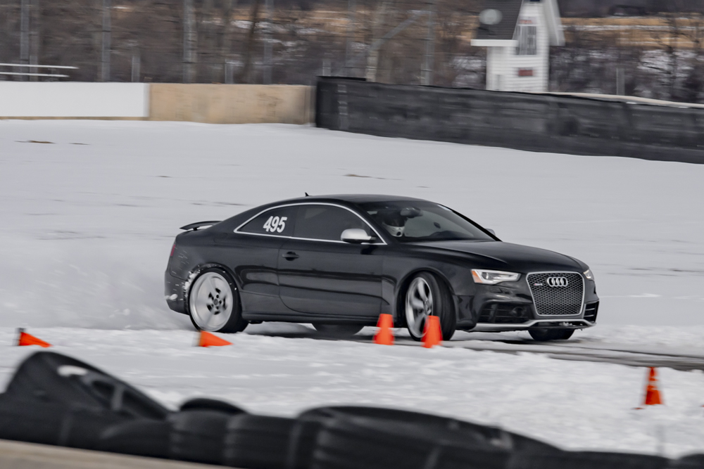 Audi Quattro: Born to Play on the Snow Autocross