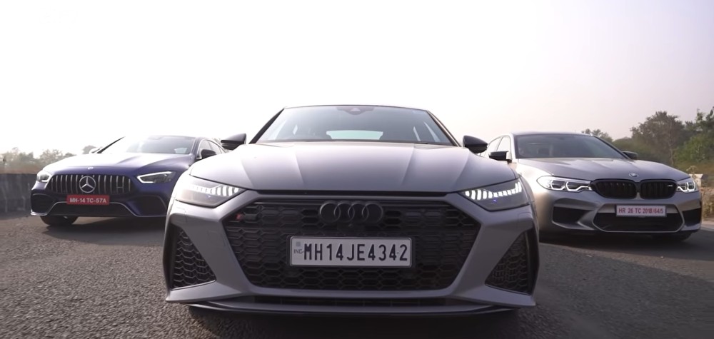 RS 7 Splits Difference Between BMW M5, AMG GT 63 S