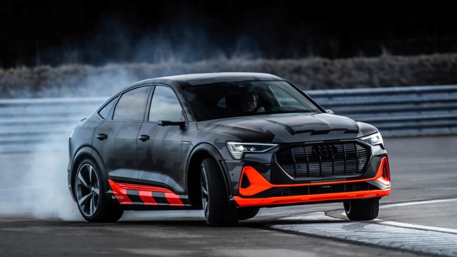 Wayback Wednesday: E-Tron S Hits Us With 500HP Electric Ponies