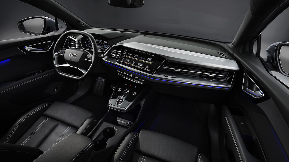 Audi Q4 Sportback 50 e-tron quattro interior