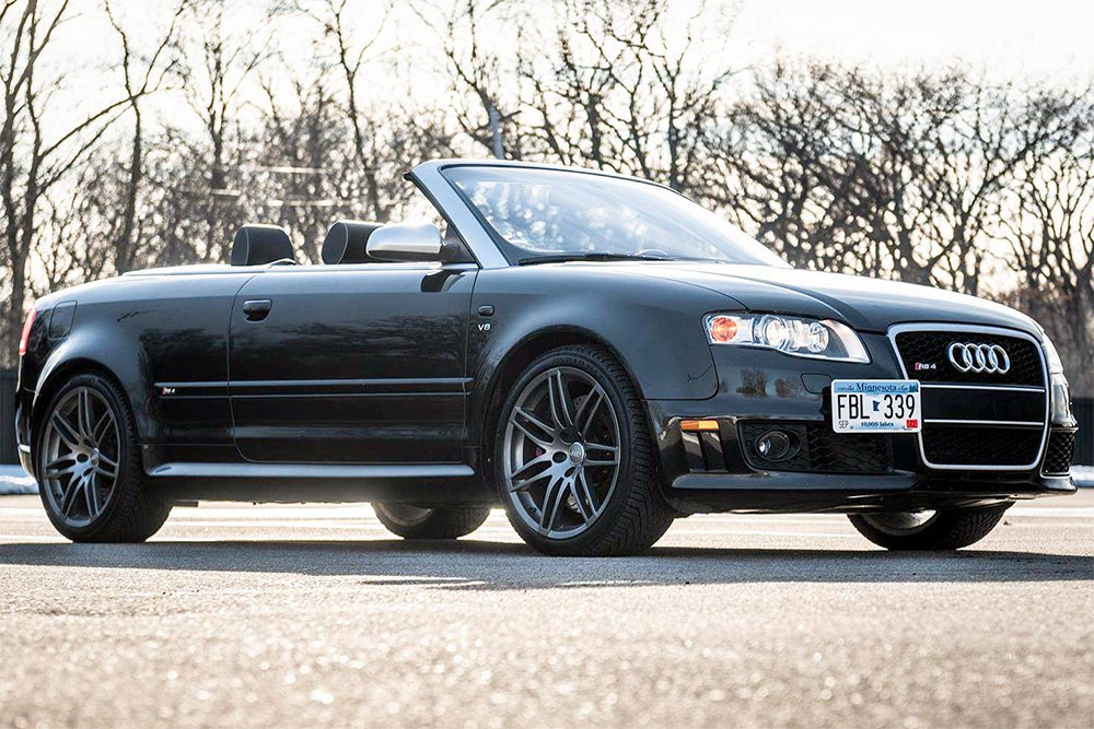 RS4 Cabriolet Is A Rare Sight To See In The US