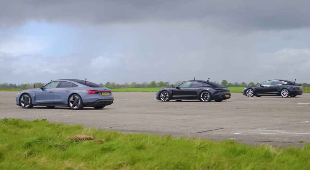 Audi RS e-tron GT vs Porsche Taycan vs Tesla Model S