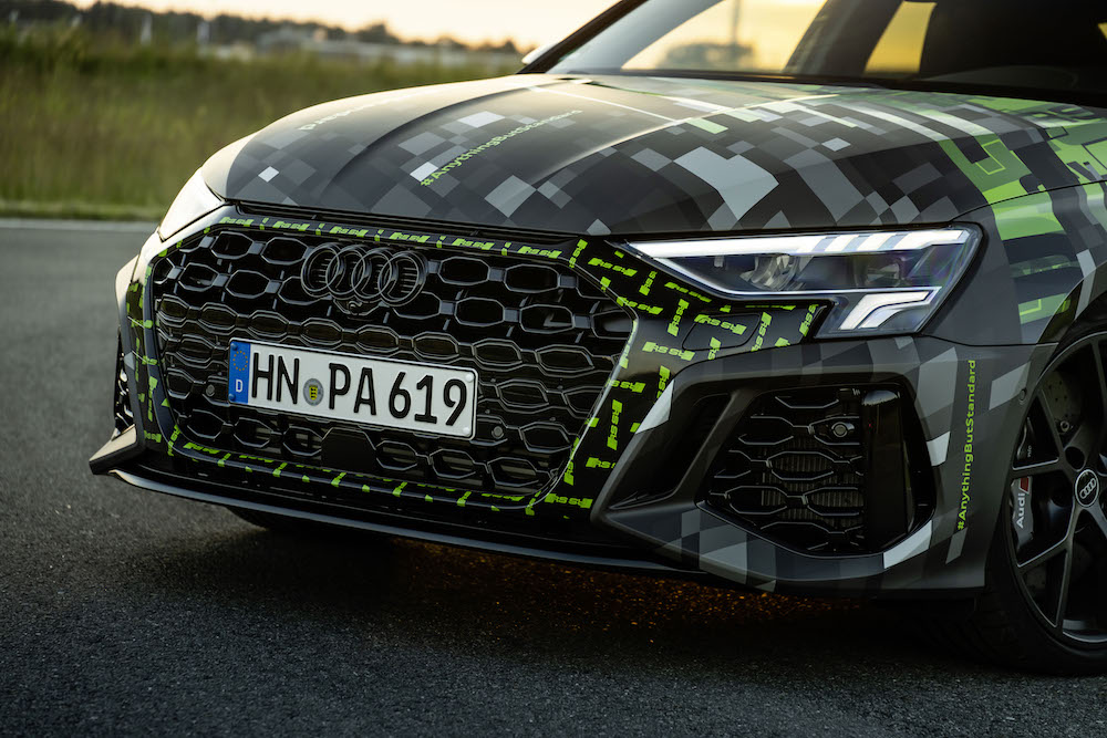 2022 Audi RS 3 prototype
