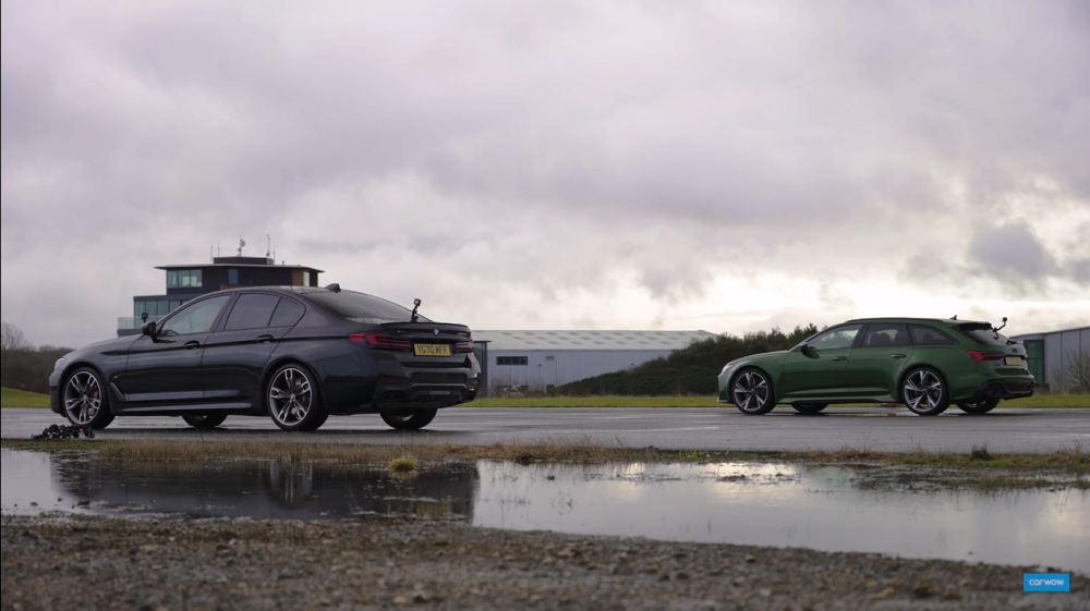 Audi RS6 vs BMW M550i
