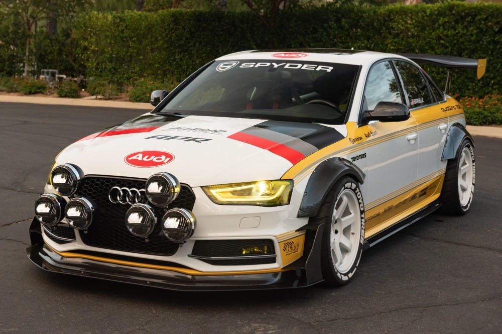 Former SEMA Quattro Tribute S4 Steals the Show on the Road