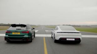 Audi RS6 Avant vs Porsche Taycan Turbo S