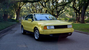 Ginster Yellow B3 Audi Coupe Quattro Rare Collectors Car