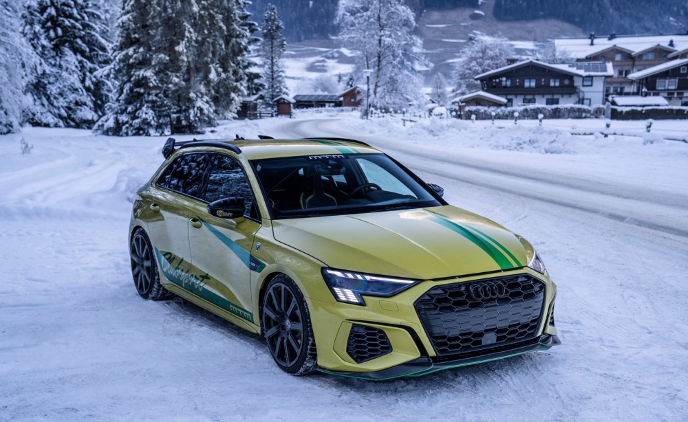 Audi S3 MTM Clubsport Dominates the Alps With 480 HP Powerplant