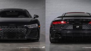 This 1500 HP Audi R8 Gets a Gated Manual & All-Wheel-Drive