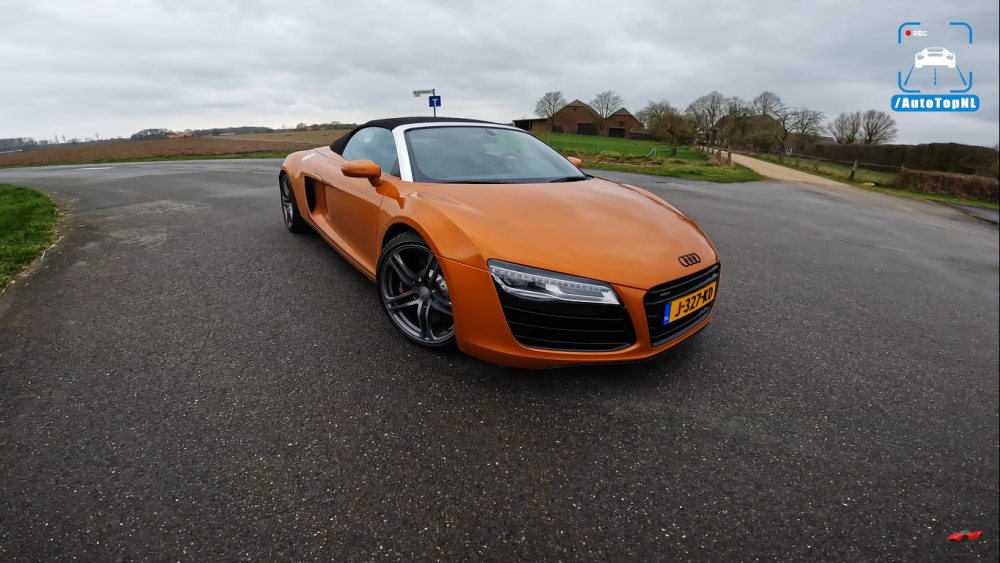 Every Wanted to Drive an Audi R8 on the Autobahn? THIS is What It's Like!