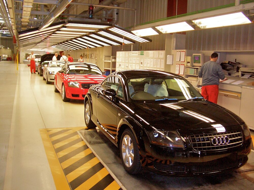 Audi TT production line