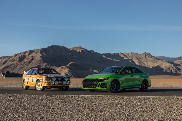 Audi RS3 and Ur-Quattro