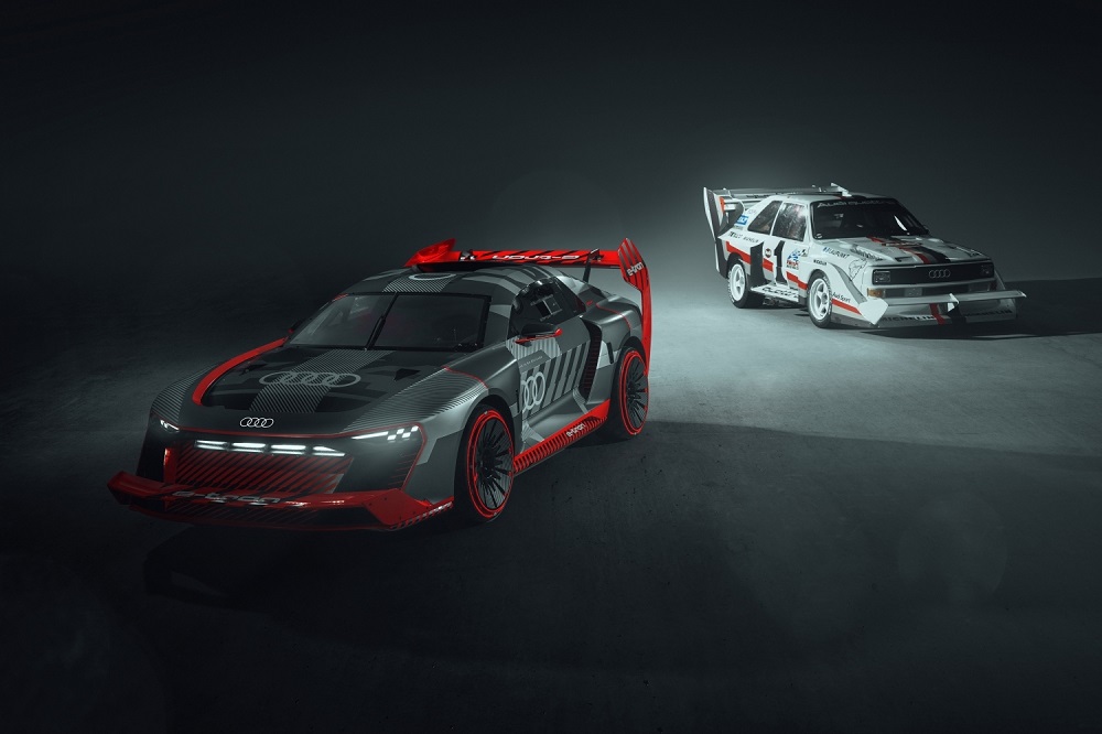Audi S1 E-Tron Quattro Hoonitron Will Make North American Debut at Rolex Motorsport Reunion