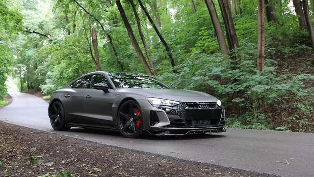 Audi RS e-Tron GT Gets Feisty Modifications