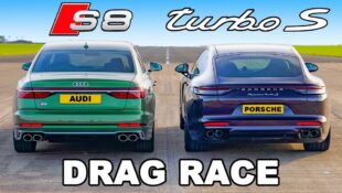 Audi S8 vs Porsche Panamera Turbo