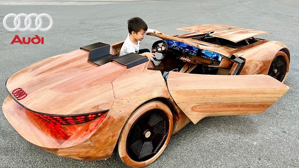 Master Craftsman Builds Audi Skysphere Replica for Daughter