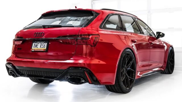 Audi RS 6 Avant with AWE SWITCHPATH™ EXHAUST FOR AUDI C8 RS 6 AVANT / RS 7